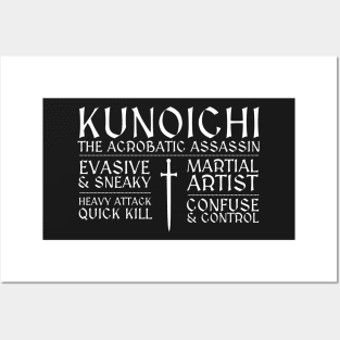 Kunoichi Posters and Art